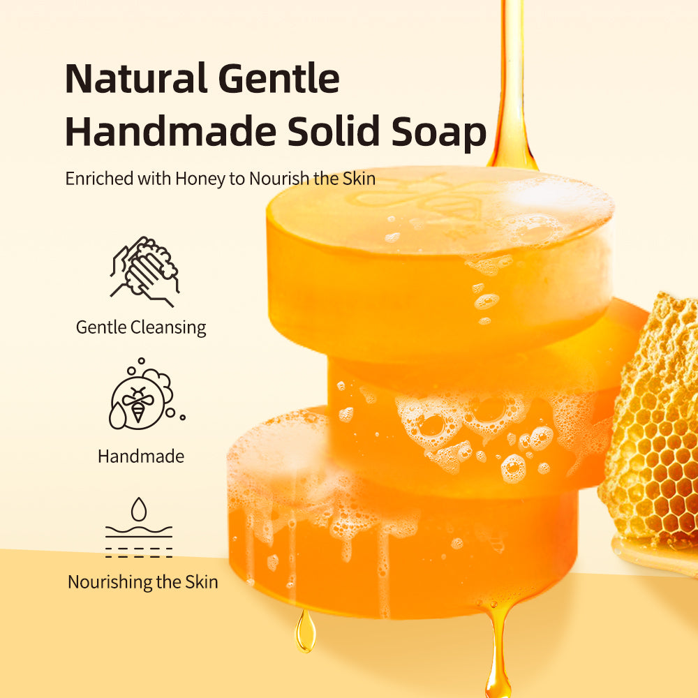 KELEEK® BEE VENOM ESSENTIAL OIL MULTI-PURPOSE HANDMADE SOAP, SUITABLE FOR FACE AND BODY