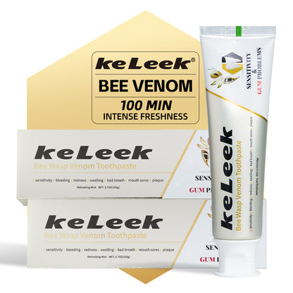 KELEEK®BEE VENOM COMPOSITE PEPTIDE TOOTHPASTE