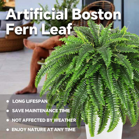 Mother's Day Gifts--Last Day 70% OFF--UV Resistant Lifelike Artificial Boston Fern